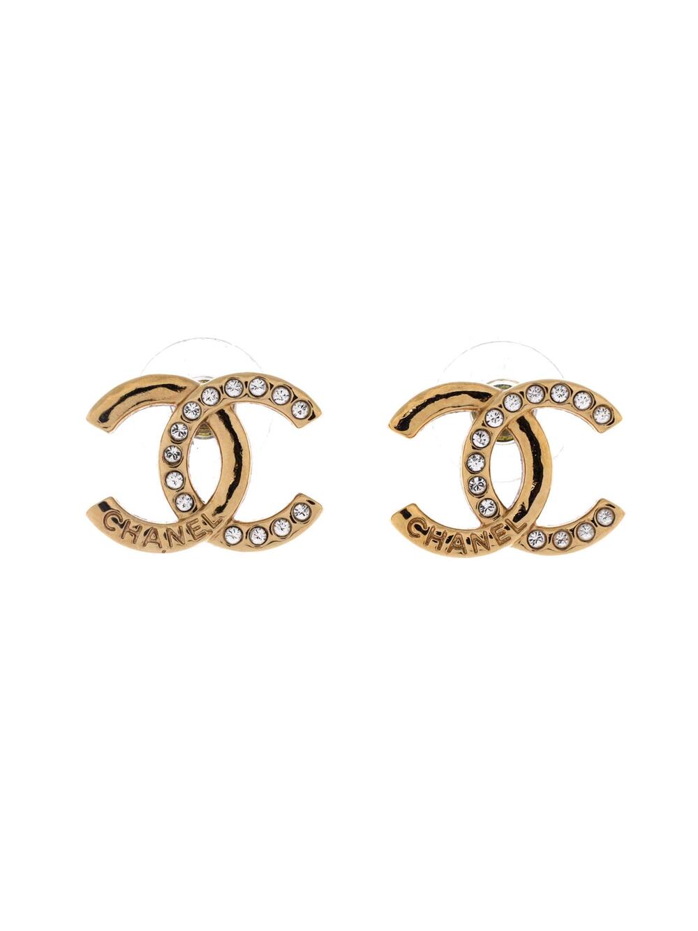 Chanel Cc Stud Earrings Metal With #371433C11B